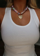 Load image into Gallery viewer, Thompson Heart Scarf Necklace
