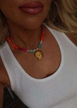 Load image into Gallery viewer, Vibrant Beaded Shell Necklace
