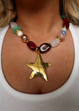 Load image into Gallery viewer, Reese Beaded Star Necklace

