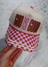 Load image into Gallery viewer, God Is Good Checkered Trucker
