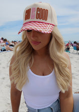 Load image into Gallery viewer, God Is Good Checkered Trucker
