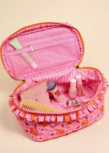 Load image into Gallery viewer, Poppin' Petals Quilted Cosmetic Bag
