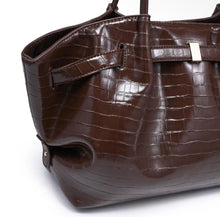 Load image into Gallery viewer, Reesa Coffee Satchel Bag
