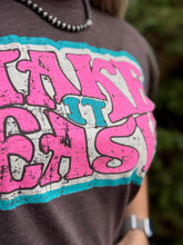 Load image into Gallery viewer, Take It Easy Heather Brown Tee
