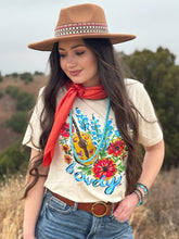 Load image into Gallery viewer, Callie Ann Stelter Bluebonnet Howdy Tee
