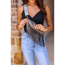 Load image into Gallery viewer, Ready to Ship  | The Valentina - Removable Fringe Crossbody Sling Bag

