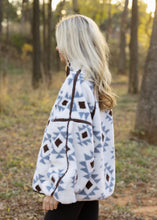 Load image into Gallery viewer, Lenni Geometric Sherpa Fleece Pullover
