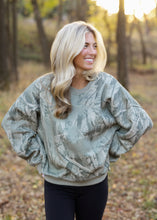 Load image into Gallery viewer, Sage Camo Crew Sweatshirt
