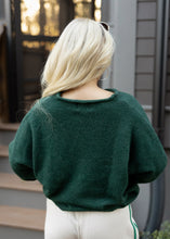 Load image into Gallery viewer, Piper Button Cardigan - Forest Green
