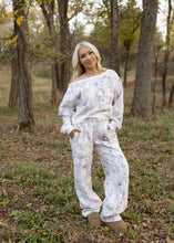 Load image into Gallery viewer, Avery Woodland Camo Off Shoulder Sweatshirt
