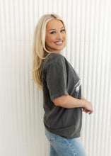 Load image into Gallery viewer, Cupid Half Tone Pepper Grey Tee
