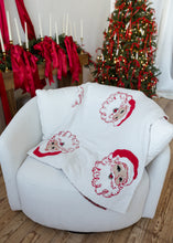 Load image into Gallery viewer, Vintage Santa Cozy Blanket
