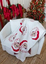 Load image into Gallery viewer, Vintage Santa Cozy Blanket
