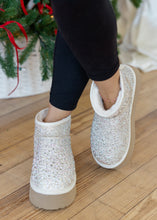 Load image into Gallery viewer, Corky&#39;s Homebody Clear Rhinestone Booties
