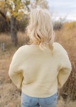 Load image into Gallery viewer, Misted Yellow Textured Sweater
