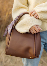 Load image into Gallery viewer, Scarf Handle Satchel Bag
