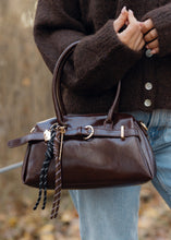 Load image into Gallery viewer, Vienna Chocolate Crossbody Bag
