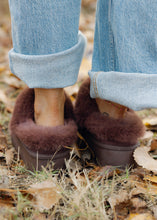 Load image into Gallery viewer, Dorah Brown Platform Sherpa Booties
