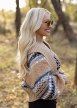 Load image into Gallery viewer, Alpine Taupe Shrug Cardigan &amp; Tube Top set
