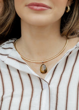 Load image into Gallery viewer, Tiger Eye Pendant Necklace

