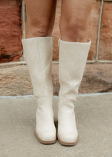 Load image into Gallery viewer, Charlotte Knee High Boot - Ivory
