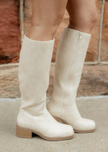 Load image into Gallery viewer, Charlotte Knee High Boot - Ivory
