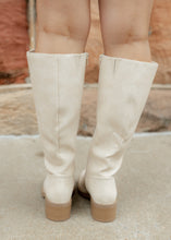 Load image into Gallery viewer, Charlotte Knee High Boot - Ivory
