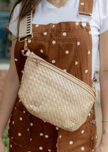 Load image into Gallery viewer, Westlyn Woven Taupe Bum Bag
