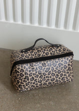 Load image into Gallery viewer, Traditional Cheetah Print Makeup Bag
