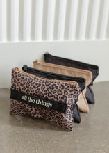 Load image into Gallery viewer, Traditional Cheetah Print Expandable Organizer
