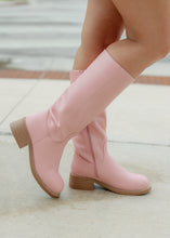 Load image into Gallery viewer, Banana Tall Riding Boots - Pink
