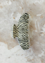 Load image into Gallery viewer, Zebra Print Oversized Claw Clip
