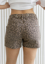 Load image into Gallery viewer, Risen Leopard Print Belted Shorts
