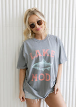 Load image into Gallery viewer, Lake Mode Grey Graphic Tee
