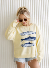 Load image into Gallery viewer, Sardines Light Yellow Knitted Sweater
