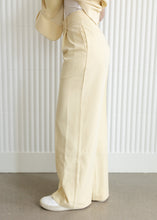 Load image into Gallery viewer, Sasha Wide Leg Yellow Trousers
