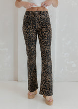 Load image into Gallery viewer, Judy Blue Leopard Bootcut Jeans
