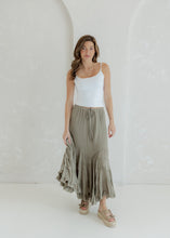 Load image into Gallery viewer, Cactus Wave Tiered Skirt
