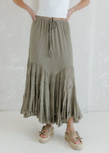 Load image into Gallery viewer, Cactus Wave Tiered Skirt
