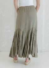Load image into Gallery viewer, Cactus Wave Tiered Skirt
