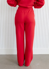 Load image into Gallery viewer, True Red Modal Scuba Straight Pants
