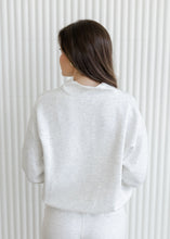 Load image into Gallery viewer, Heather Grey Modal Scuba Luxe Pullover
