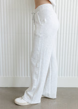 Load image into Gallery viewer, Heather Grey Modal Scuba Straight Pants
