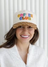 Load image into Gallery viewer, "Coffee Club" Polka Dot Trucker Hat
