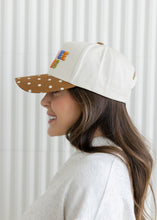 Load image into Gallery viewer, "Coffee Club" Polka Dot Trucker Hat
