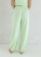 Load image into Gallery viewer, Hannah Cotton Lycra Crossover Pants Set - Mint
