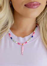 Load image into Gallery viewer, Carina Colorful Beaded Fish Necklace
