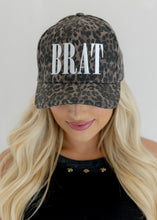 Load image into Gallery viewer, "Brat" Leopard Baseball Cap
