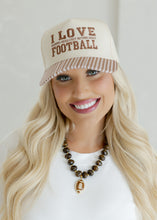 Load image into Gallery viewer, "I Love Knowing Absolutely Nothing About Football" Trucker Hat
