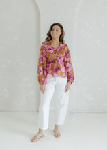 Load image into Gallery viewer, Rose Dawn Chiffon Ruffled Blouse
